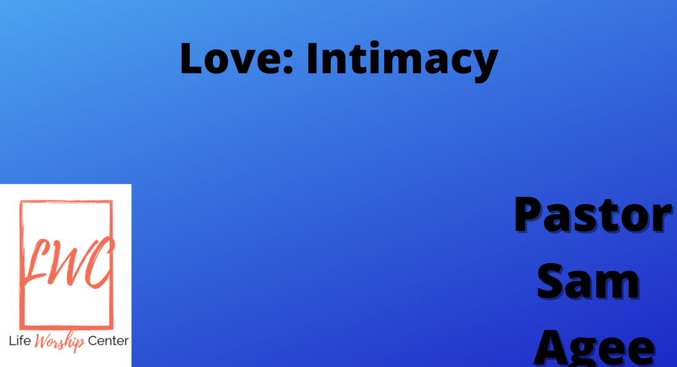Love: Intimacy